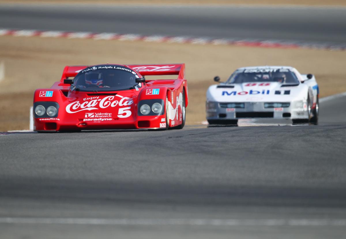 Historic racing at the Monterey Pre-Reunion