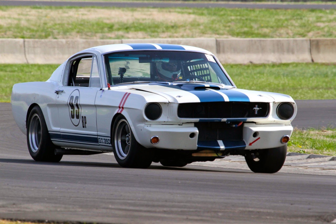 Ford Mustang at the VIR Historic Races