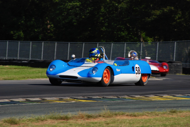 Vintage racing at the Heacock Classic Gold Cup