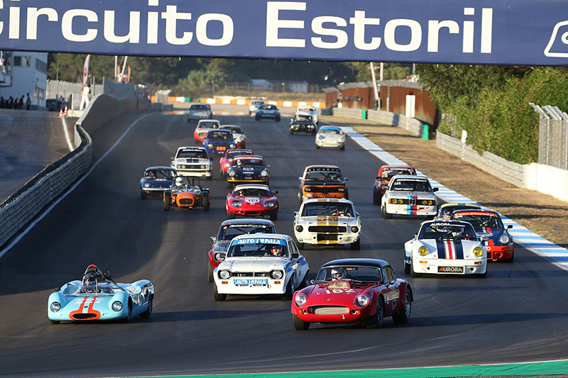 Historic racing at the the Estoril Classics event
