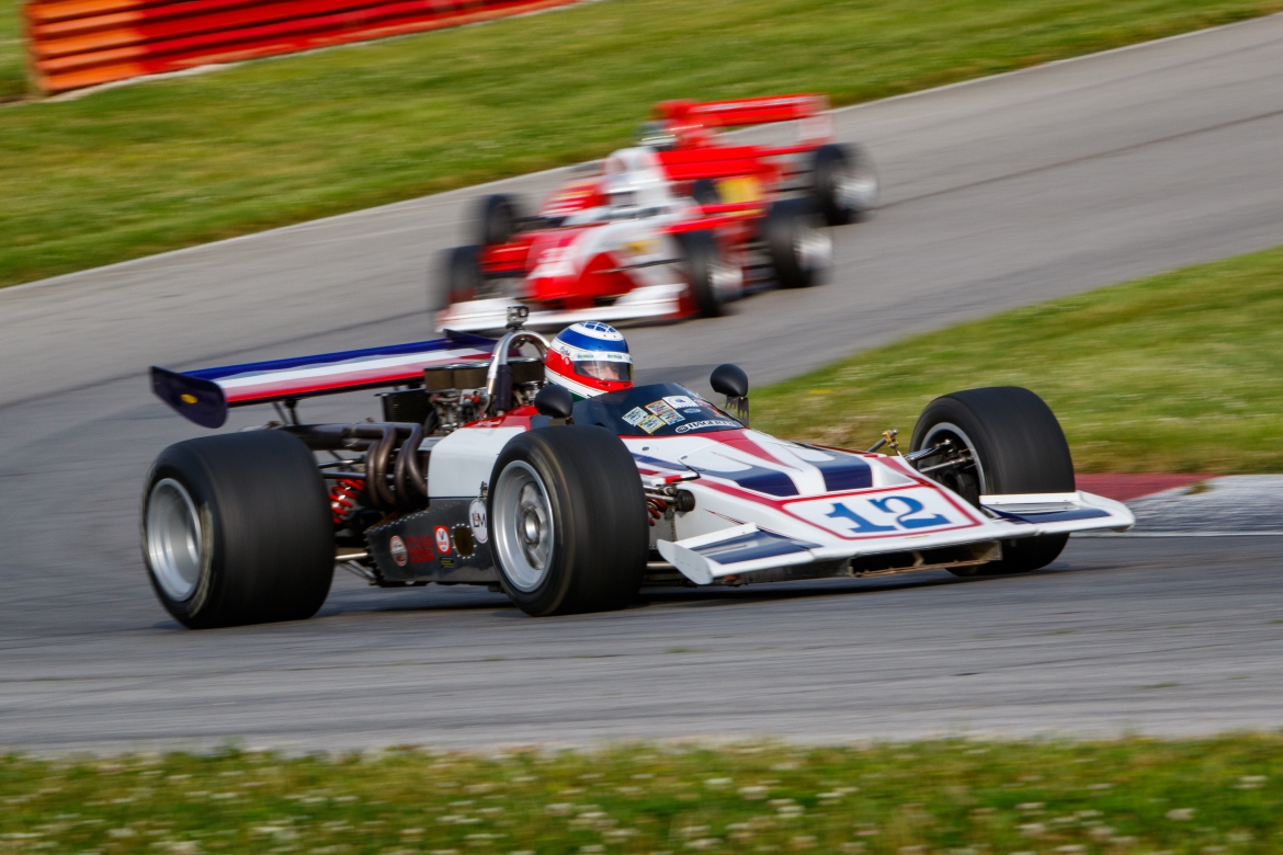 Vintage Formula 5000 at the SVRA Mid-Ohio SpeedTour event