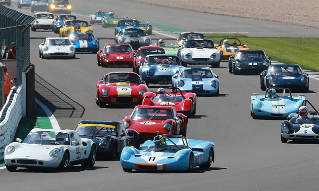 Historic GT racing at the HSCC Silverstone International Trophy