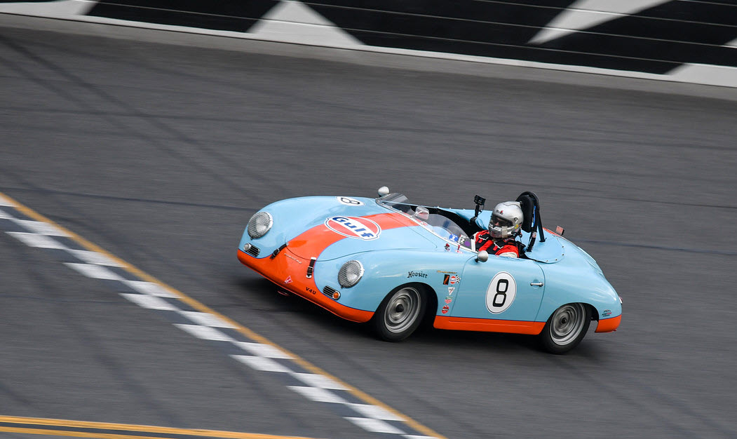 Vintage Porsche racing at the Daytona 24 Hour and Classic 24 Hour and Daytona Historics