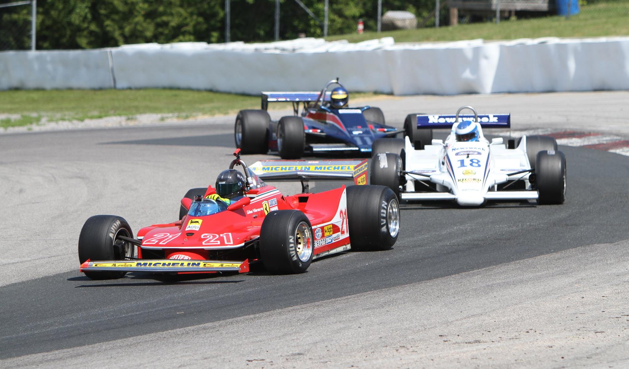 Masters Formula One racing headlines at the Sports Car Grand Prix at Candian Tire Motorsport Park