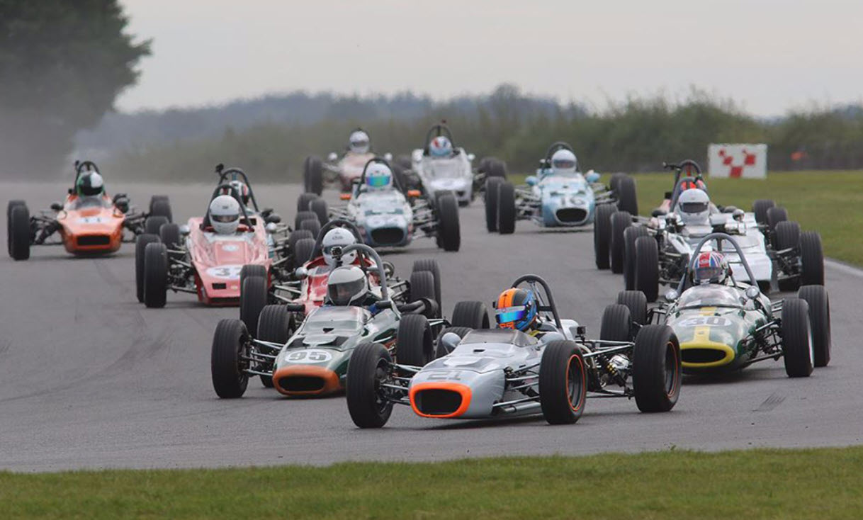 Historic Formula Ford action headlines at the HSCC Jim Russell Trophy at Snetterton