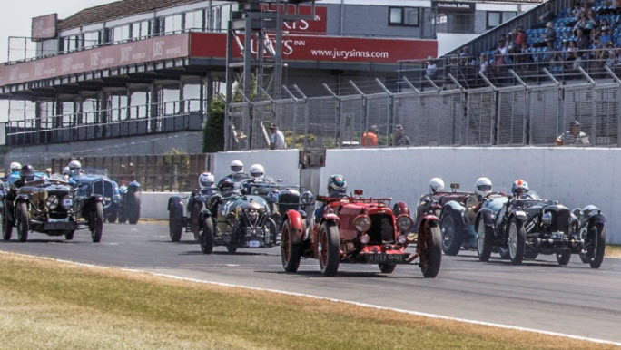 Pre-war racing cars feature at the Vintage Motorsport Festival at Donington Park