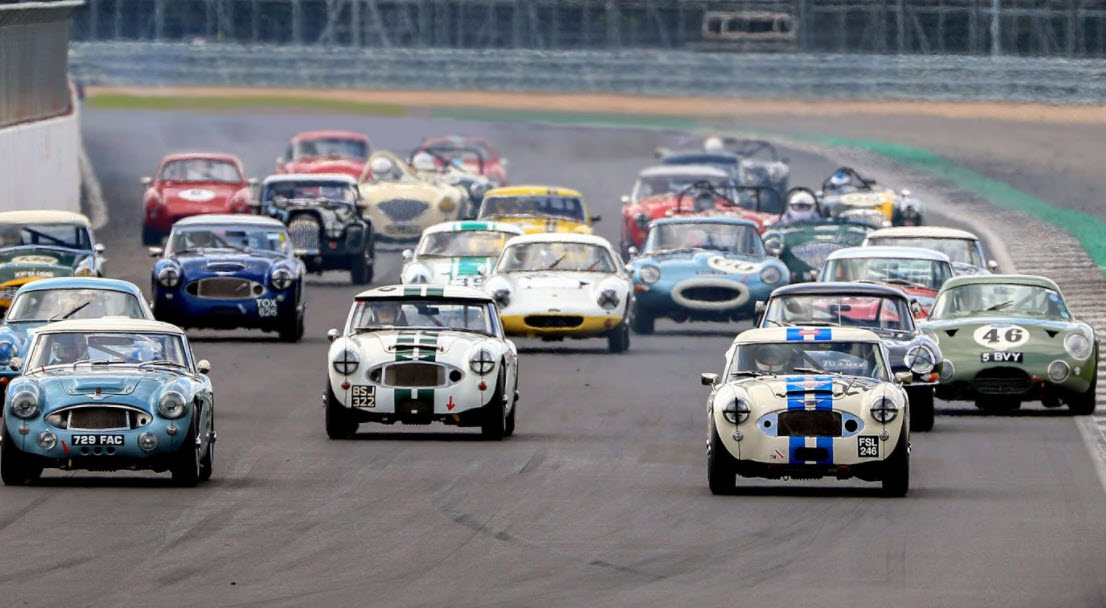 The Equipe Classic Racing series at Silverstone