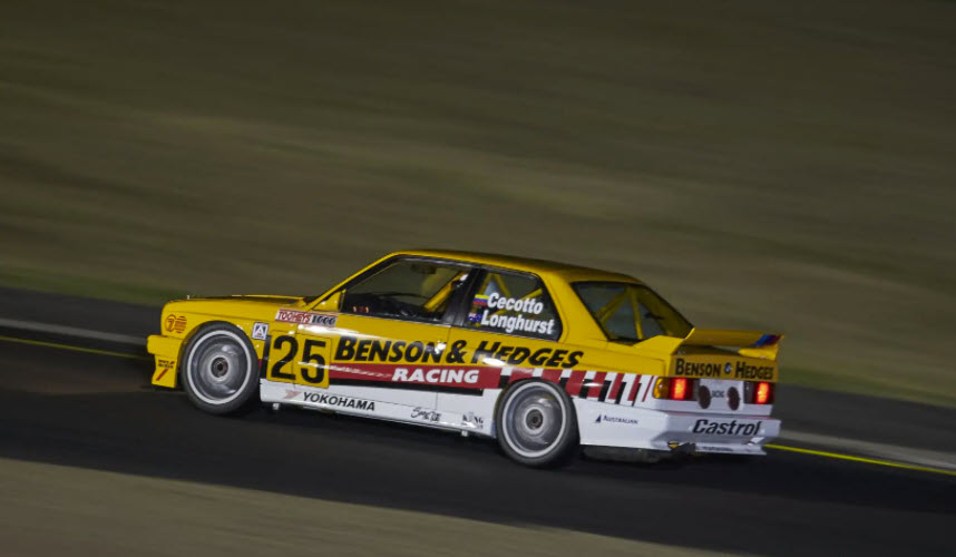 Historic touring cars feature at the Sydney MasterBlast event