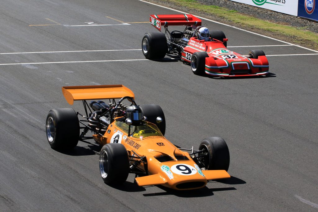 Formula 5000 features at the HRC Legends of Speed Tasman Revival event at Hampton Downs