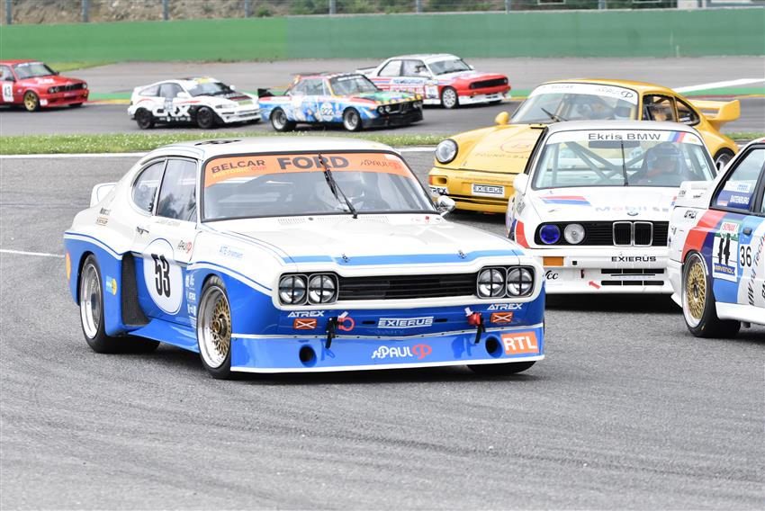 Historic touring car racing at the Spa Summer Classic