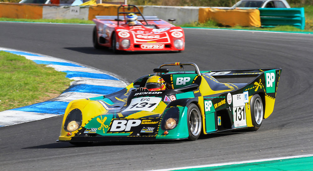 Historic sportscar racing at the Estoril Classics event