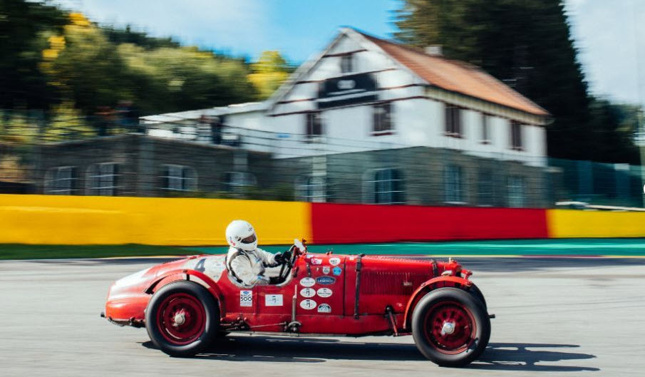 Vintage racing at the Spa Six Hours event