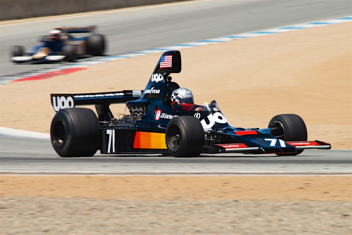 Masters F1 racing features at the Laps for Laguna at Weathertech Raceway