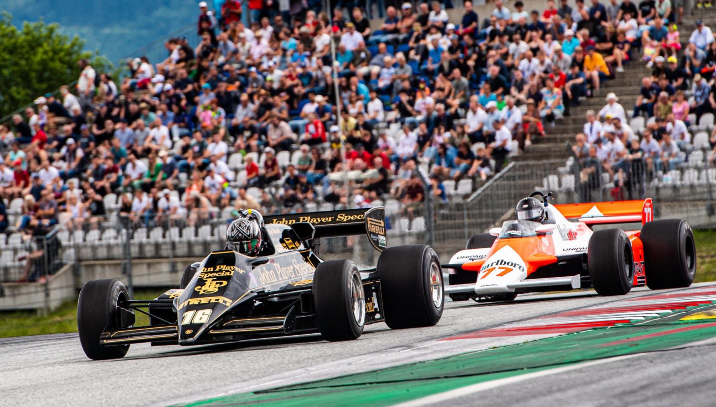 Historic racing action is celebrated at the Red Bull Ring Classics event