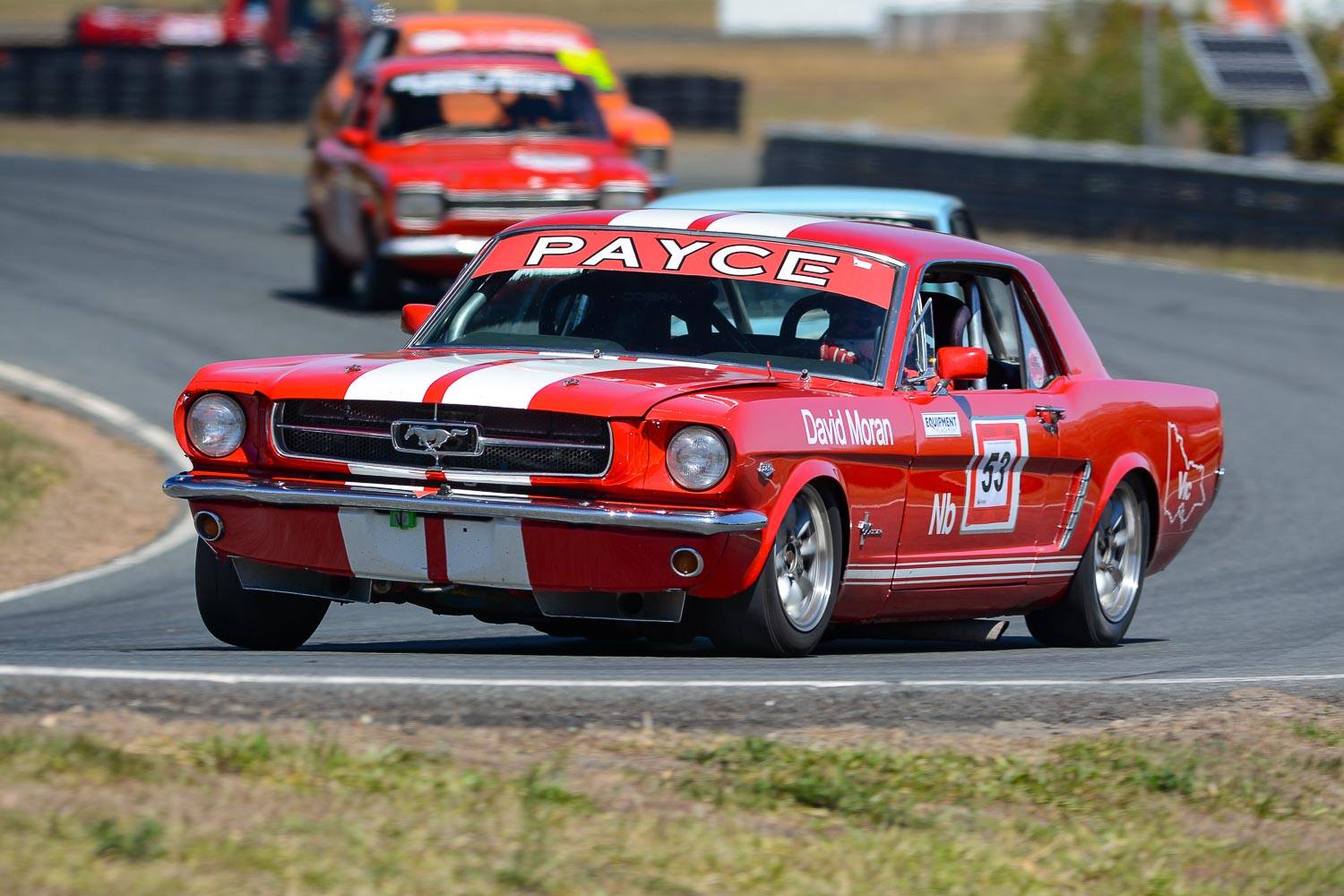 Spring Historics at Queensland Raceway features classic touring car racing