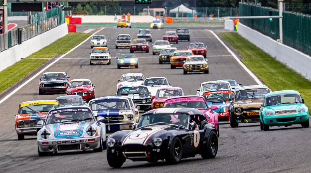 Historic racing at the Spa Summer Classic